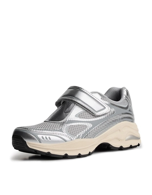 SILVER|1538/664 - Bershka Кроссовки с принтом «мэри джейн»