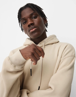 Купить Bershka Комплект из толстовки и брюк с широкими штанинами