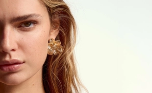 Серьги «цветок»- Заказать в России