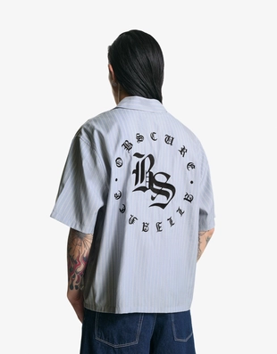 Рубашка с короткими рукавами и вышивкой- Заказать в России