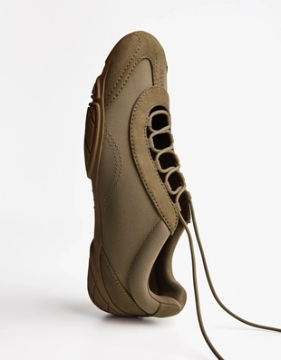 KHAKI|1532/664 - Bershka Мягкие кеды