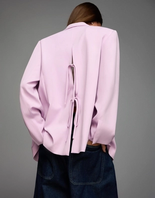 Блейзер с полосками на спине- Заказать в России