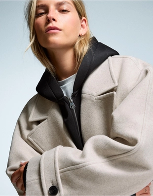 Тренч из мягкой ткани с поясом- Заказать в России