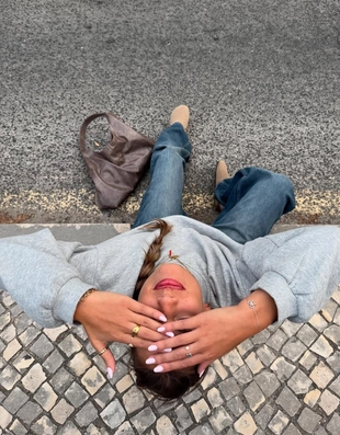 Толстовка оверсайз с карманами- Заказать в России