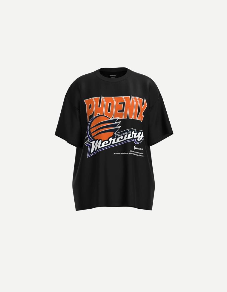 Футболка с короткими рукавами и принтом WNBA Phoenix Mercury