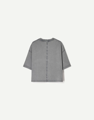 Футболка геометрического кроя из плотного хлопка- Заказать в России