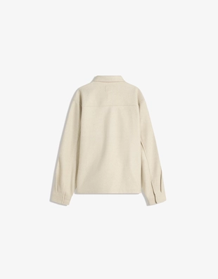 Куртка-рубашка свободного кроя из фланели- Заказать в России