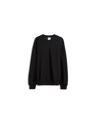 Black|7071/727 - Bershka Мягкая толстовка оверсайз с модалом