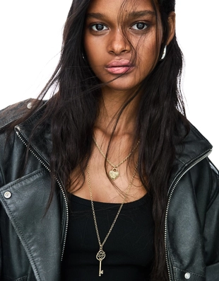 Колье с подвесками- Заказать в России