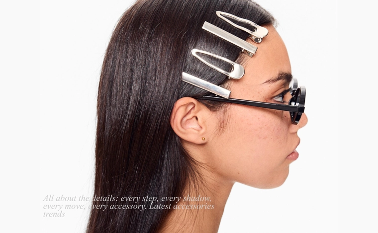 Pack of 6 hair clips