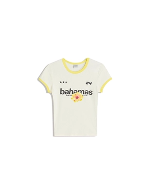 Футболка с контрастным принтом- Заказать в России