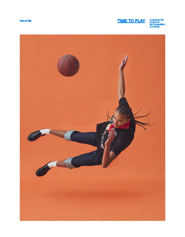 Футболка оверсайз с принтом Looney Tunes