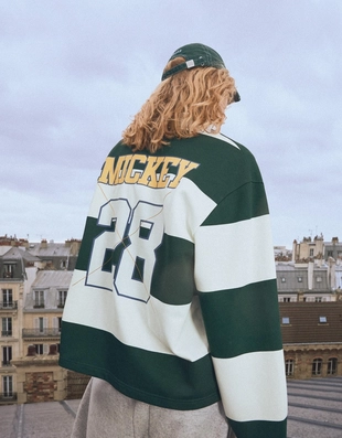 Поло из мягкой ткани «микки маус»- Заказать в России