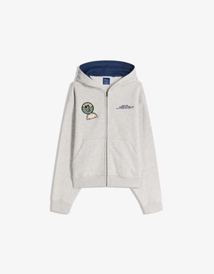 Укороченная толстовка на молнии с принтом DISNEY- Заказать в России