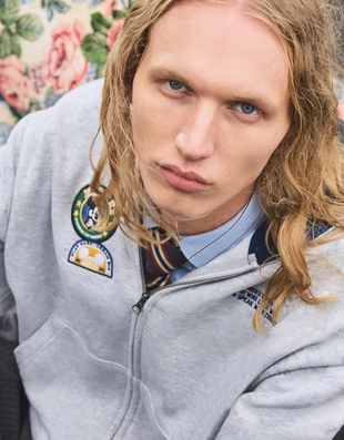 Укороченная толстовка на молнии с принтом DISNEY- Заказать в России