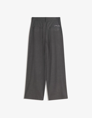 Брюки супербэгги в тонкую полоску- Заказать в России