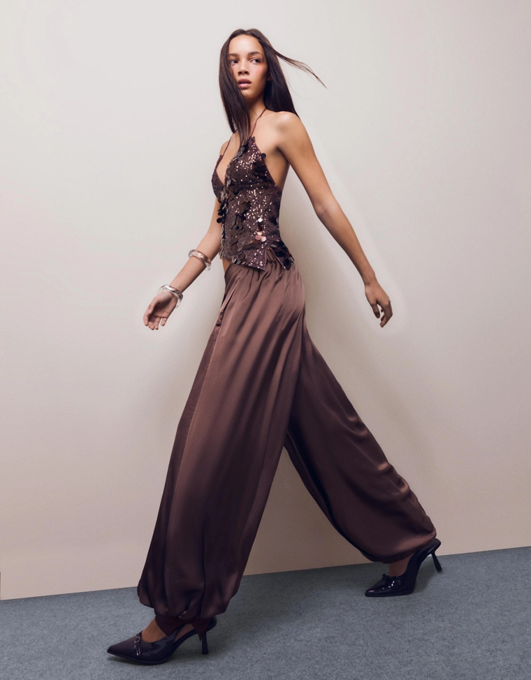 Шаровары из сатина