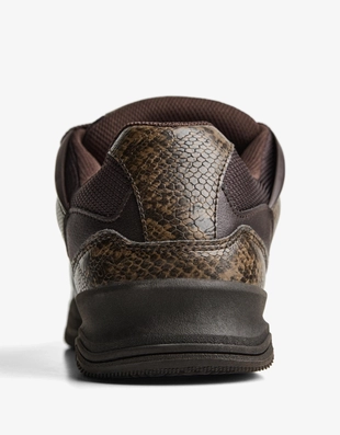 Скейт-кеды с анималистическим принтом- Заказать в России