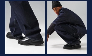 Классические туфли с простроченным носом- Заказать в России