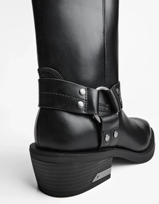 Байкерские ботинки- Заказать в России