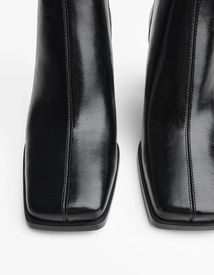 Ботильоны на широком каблуке- Заказать в России