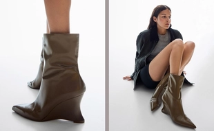 Ботильоны на танкетке- Заказать в России