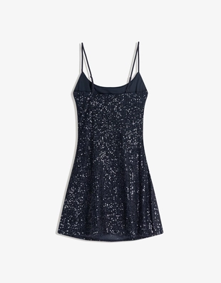 Платье мини с пайетками- Заказать в России