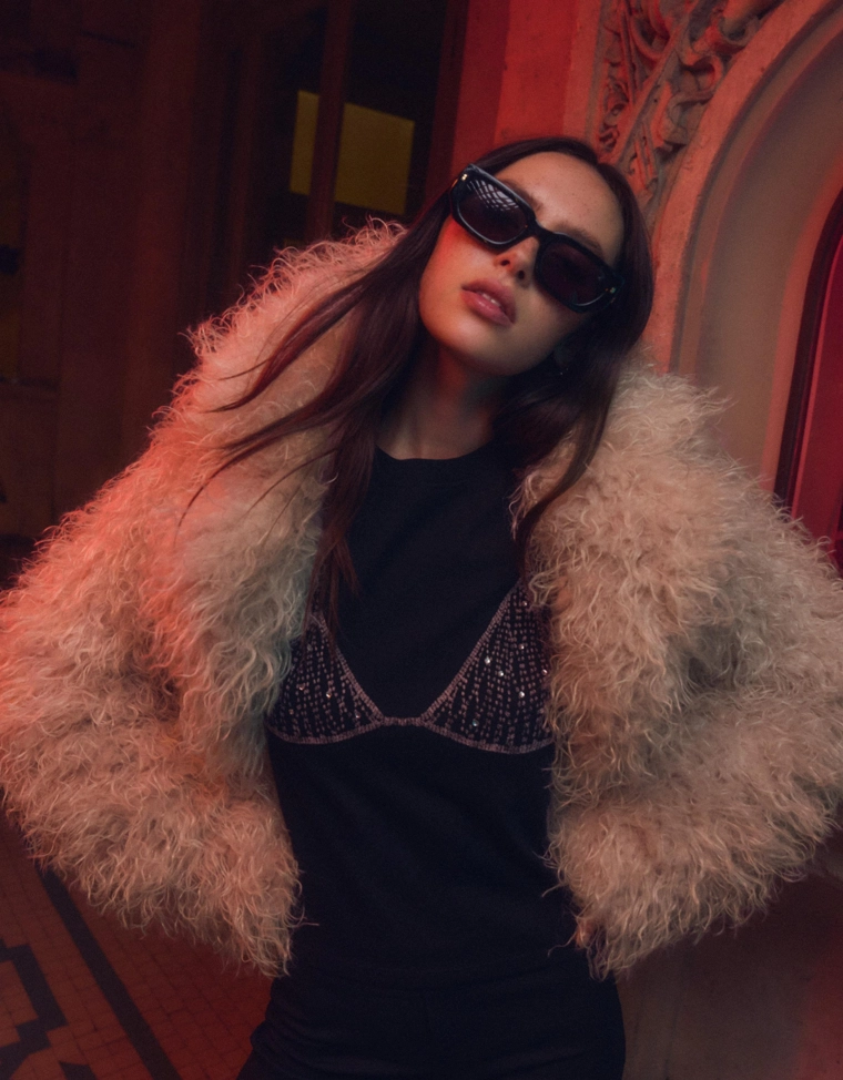 Футболка с короткими рукавами и принтом