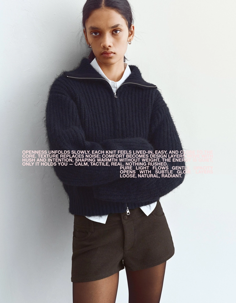 Мини-шорты из шерсти