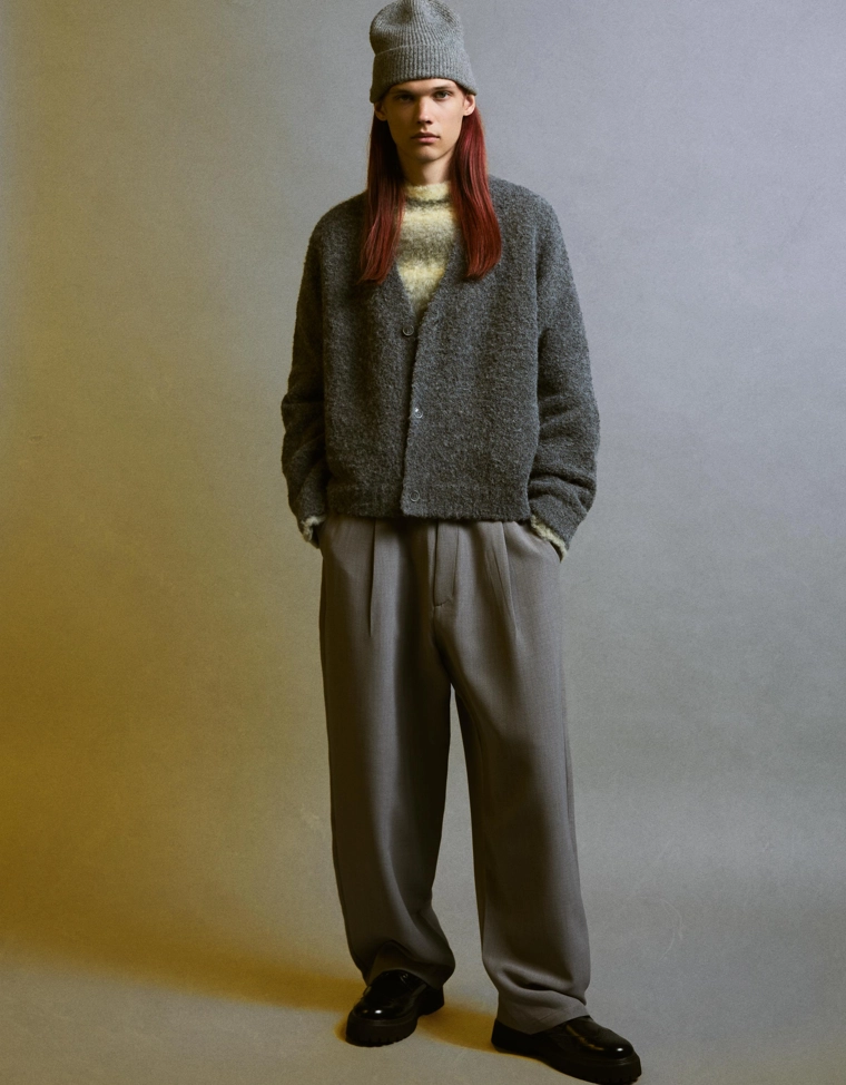 Вязаная куртка