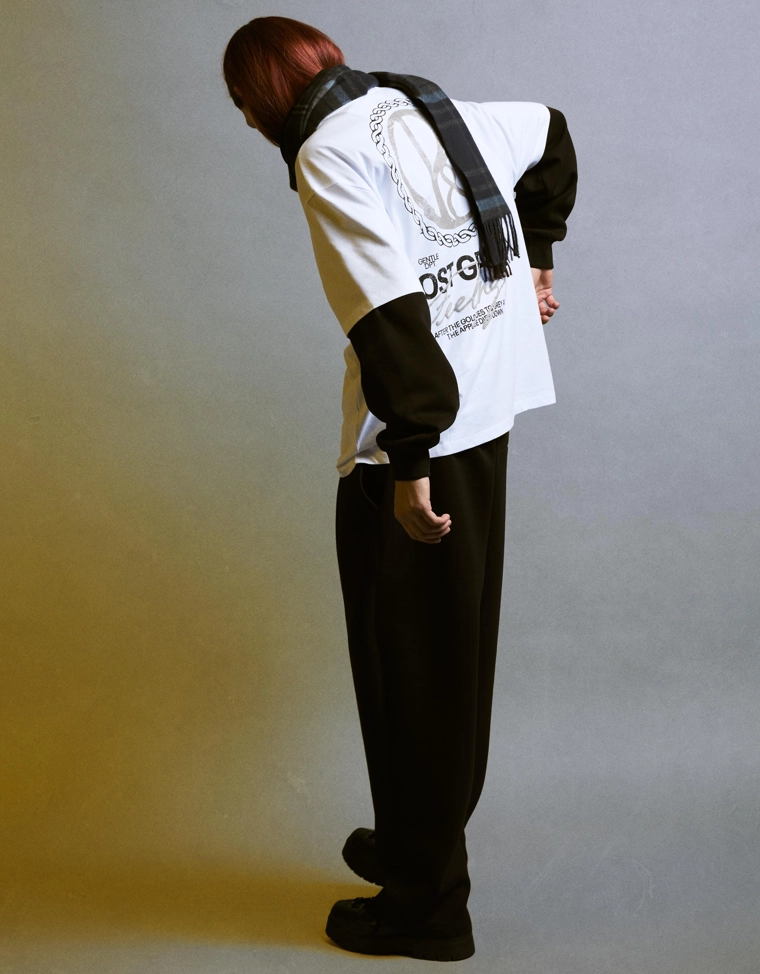 Футболка с короткими рукавами и принтом