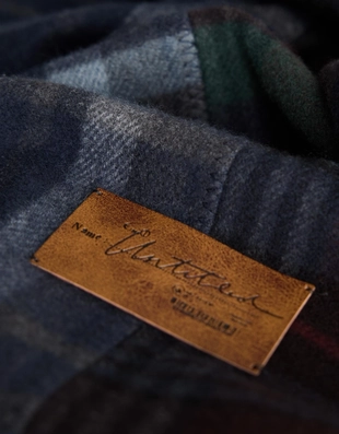 Шарф в клетку- Заказать в России