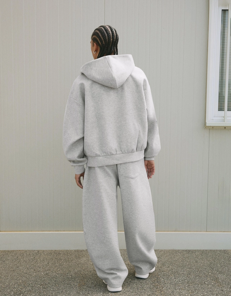 Толстовка на молнии из ткани