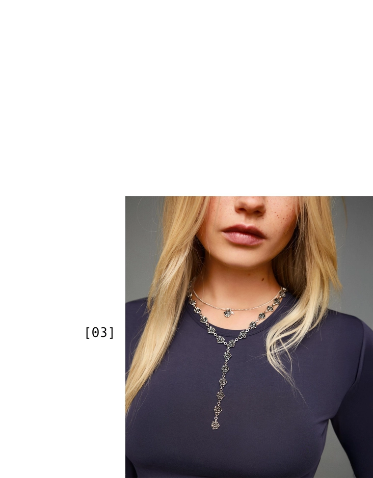 Набор из 2 розовых ожерелий