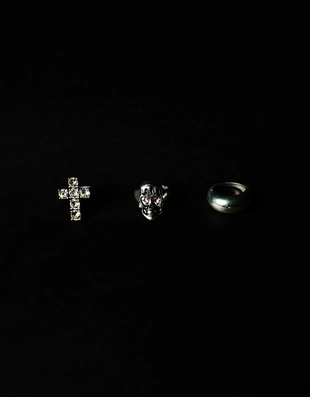 Набор из 3 колец- Заказать в России