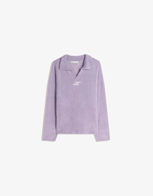 Свитер с воротником поло- Заказать в России