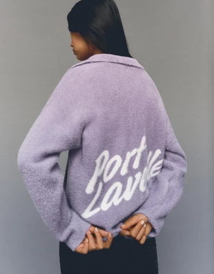 Свитер с воротником поло- Заказать в России