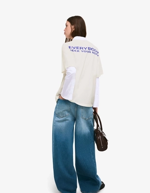 Футболка BACKSTREET BOYS с короткими рукавами и принтом- Заказать в России