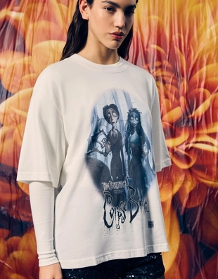 Футболка с короткими рукавами «труп невесты» с цифровым фильтром- Заказать в России