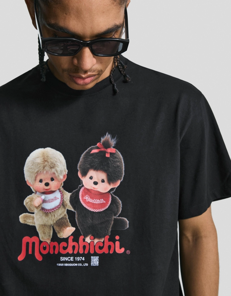 Футболка Monchhichi с короткими рукавами и цифровым фильтром