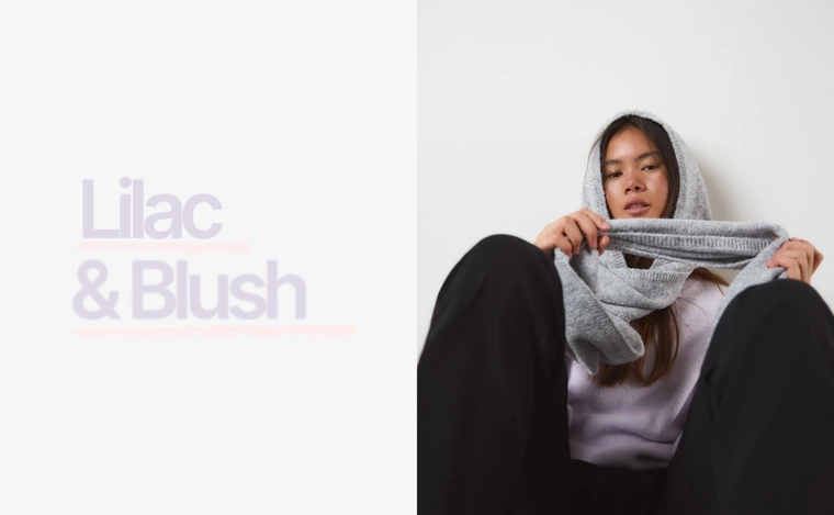 Вязаный шарф-капюшон