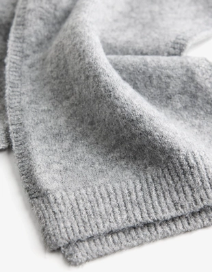 Вязаный шарф-капюшон- Заказать в России