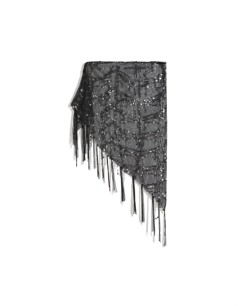 Платок с пайетками