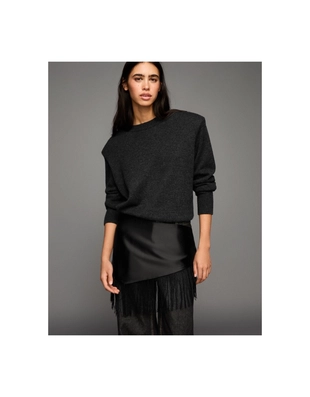 Шарф-парео с бахромой- Заказать в России