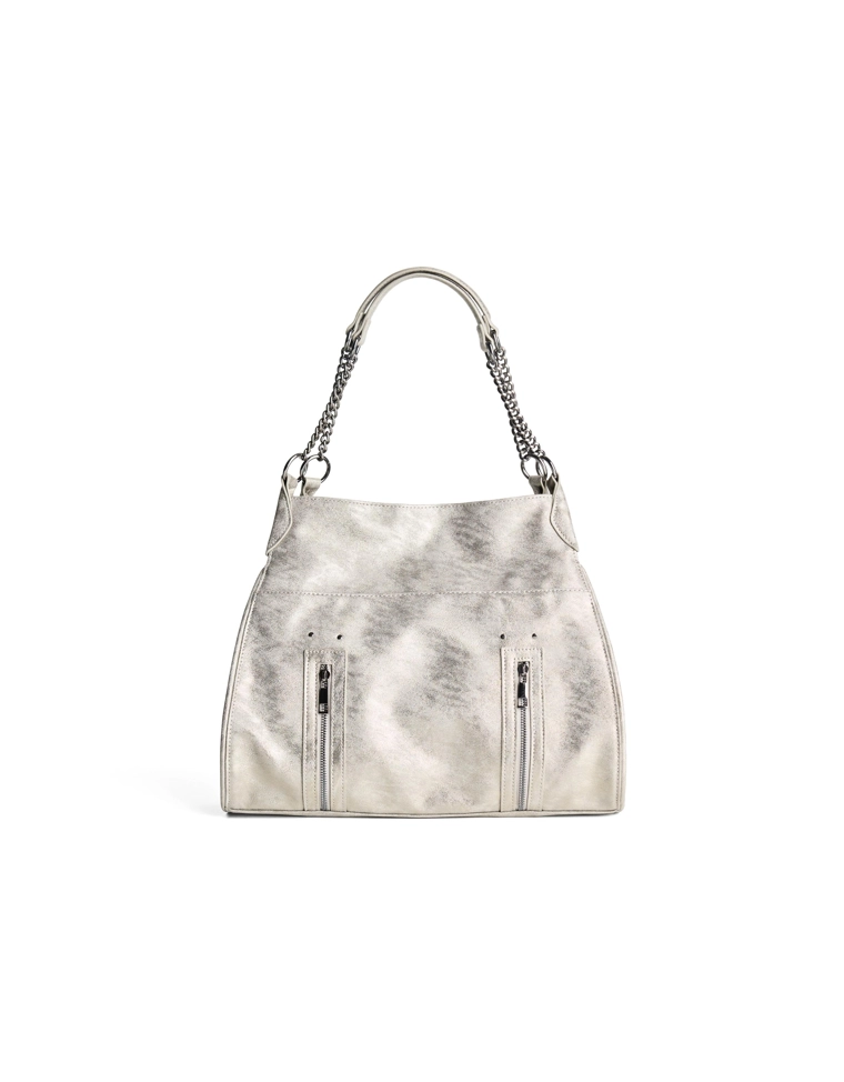 Блестящая сумка с цепочкой