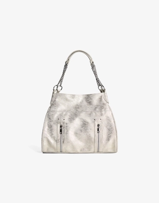 Блестящая сумка с цепочкой- Заказать в России