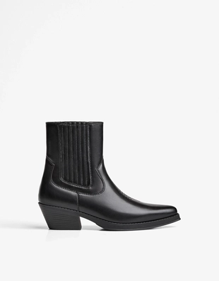 Эластичные ботильоны в ковбойском стиле- Заказать в России