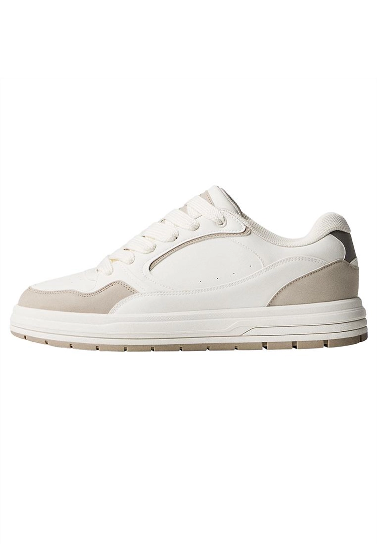 Комбинированные базовые уличные кеды