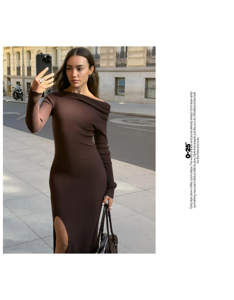 Платье миди асимметричного кроя с драпировкой