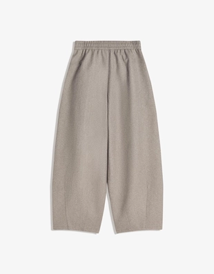 Брюки BARREL из шерстяной ткани- Заказать в России